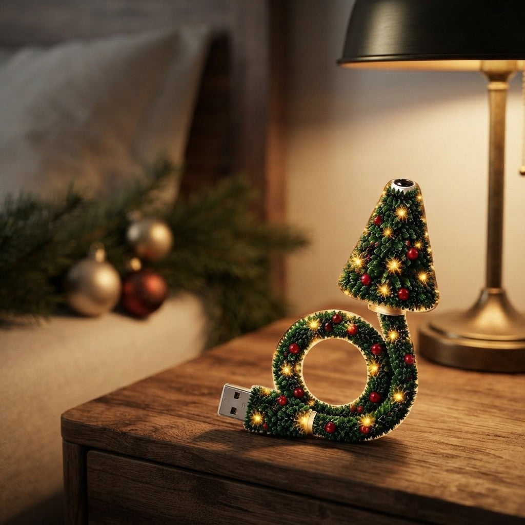 Luz Proyector Navideño USB